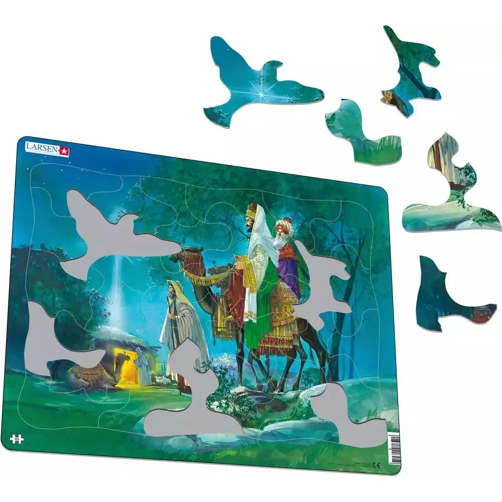 The Three Wise Men 33 Piece Tray Jigsaw Puzzle Larsen