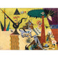 The Tilled Fields by Joan Miró 1000 Piece Jigsaw Puzzle Eurographics