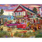 The Trading Post 1000 Piece Jigsaw Puzzle White Mountain