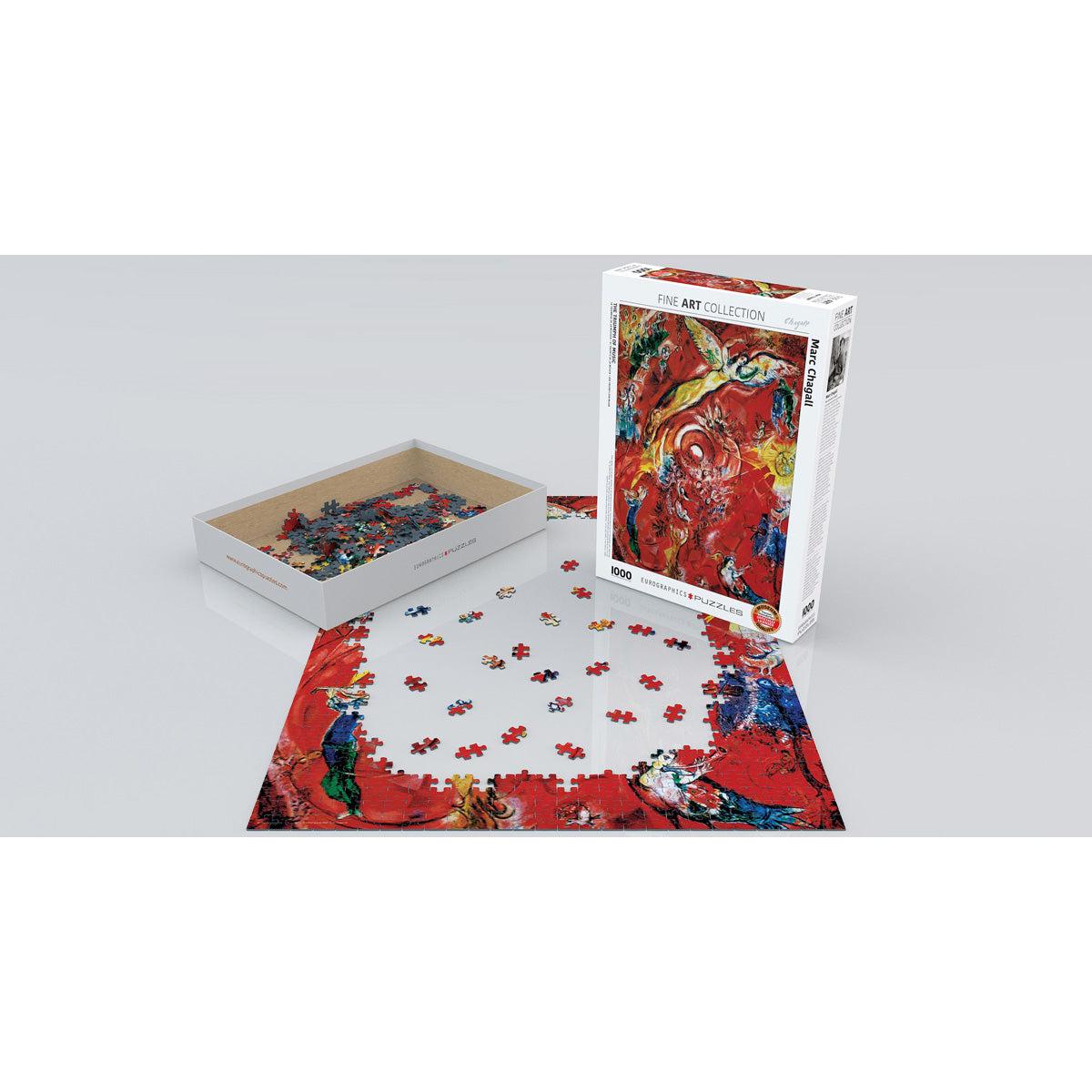 The Triumph of Music by Marc Chagall 1000 Piece Jigsaw Puzzle Eurographics