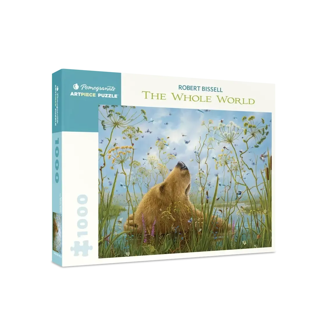 The Whole World by Robert Bissell 1000 Piece Jigsaw Puzzle Pomegranate