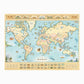 The World 1000 Piece Jigsaw Puzzle Xplorer Maps