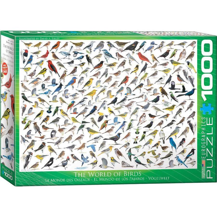 The World of Birds 1000 Piece Jigsaw Puzzle Eurographics