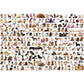 The World of Dogs 2000 Piece Jigsaw Puzzle Eurographics