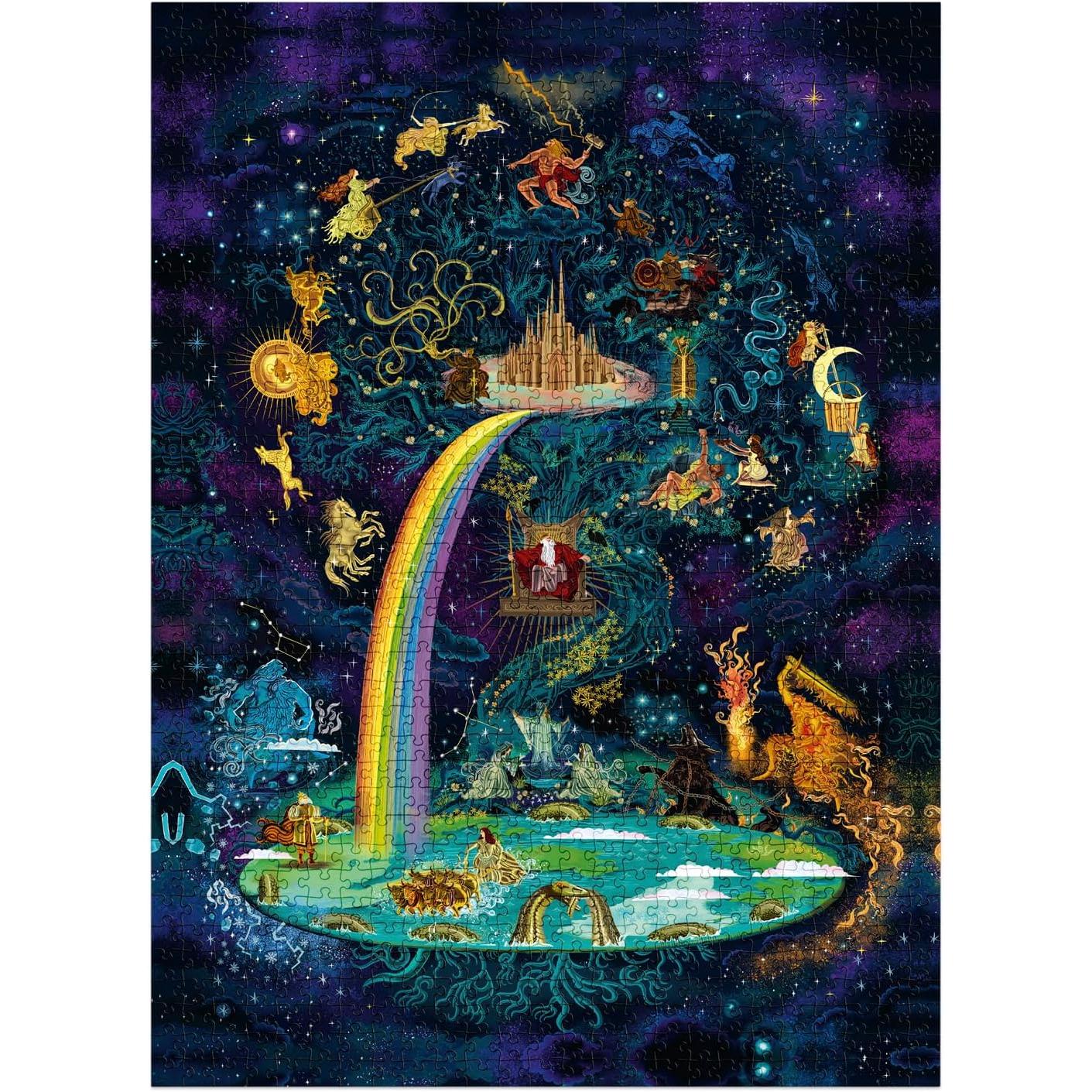 The World of Norse Mythology 1000 Piece Jigsaw Puzzle Laurence King