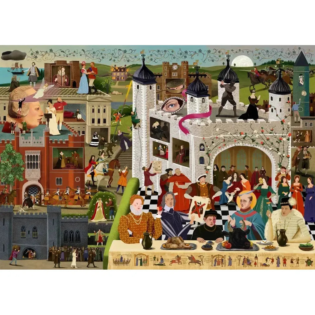 The World of Scandals at Court 1000 Piece Jigsaw Puzzle Laurence King