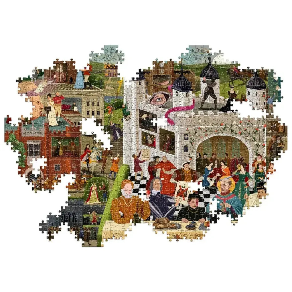 The World of Scandals at Court 1000 Piece Jigsaw Puzzle Laurence King