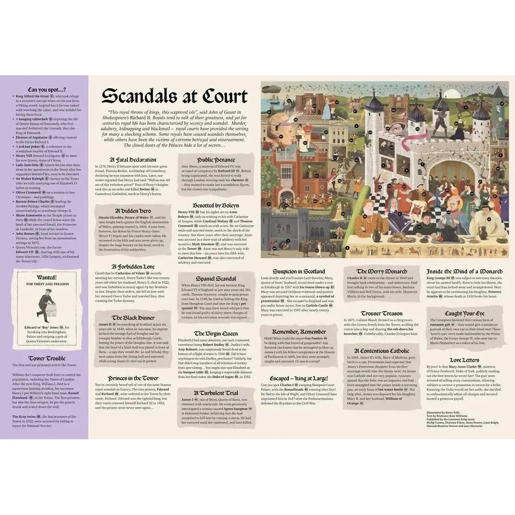 The World of Scandals at Court 1000 Piece Jigsaw Puzzle Laurence King