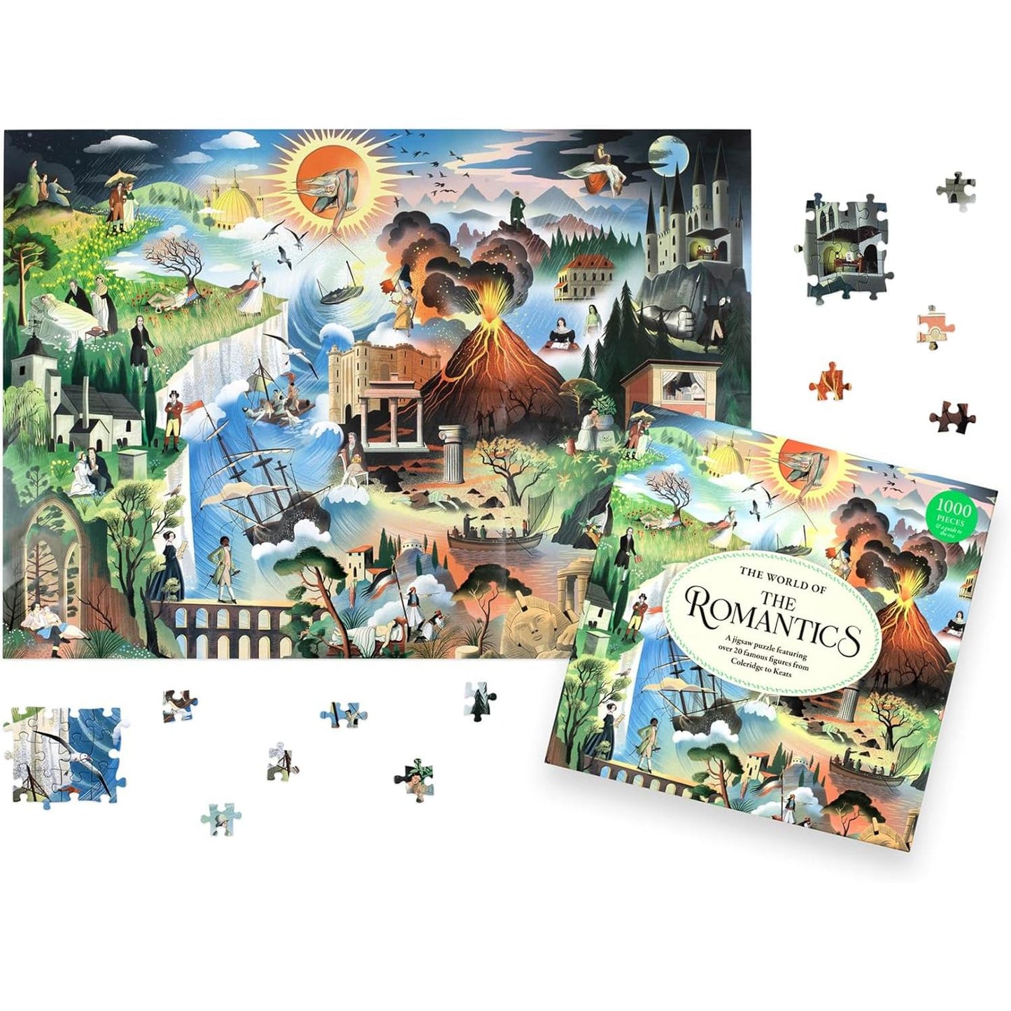The World of the Romantics 1000 Piece Jigsaw Puzzle Laurence King