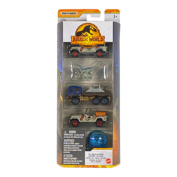 Matchbox Jurassic World Dominion | 5 Pack Edition