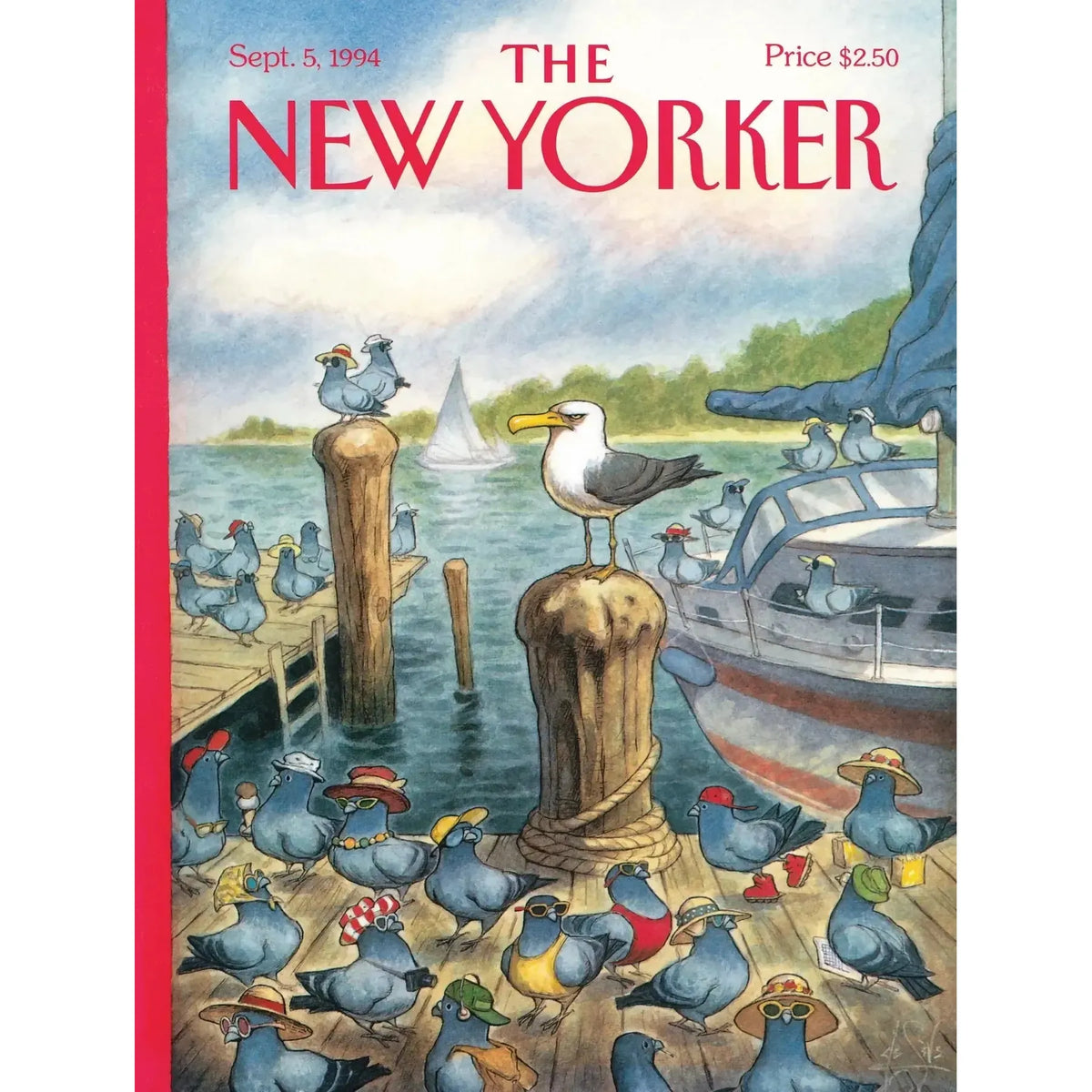 Tourist Season 1000 Piece Jigsaw Puzzle NYPC