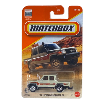 Matchbox '17 Toyota Landcruiser 78 | 2026 Matchbox Series 40/125