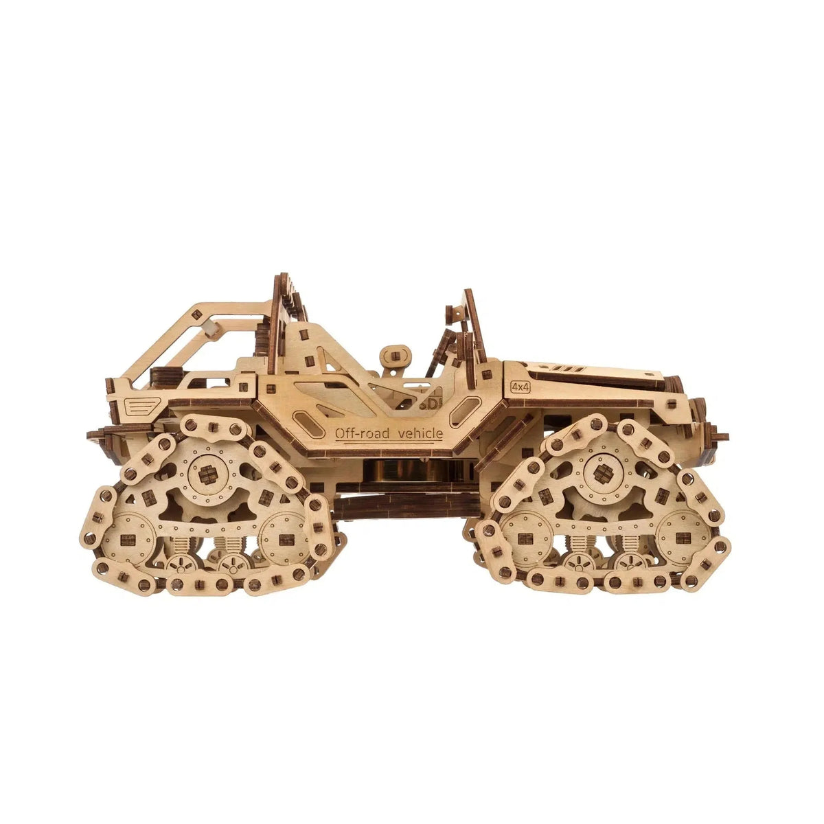 Tracked Off-Road Vehicle 3D Wood Model Kit UGEARS