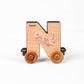 ABCs Magnetic Letter Train Express with Organic Cotton Bag | Cherry Wood | Made in the USA 🇺🇸