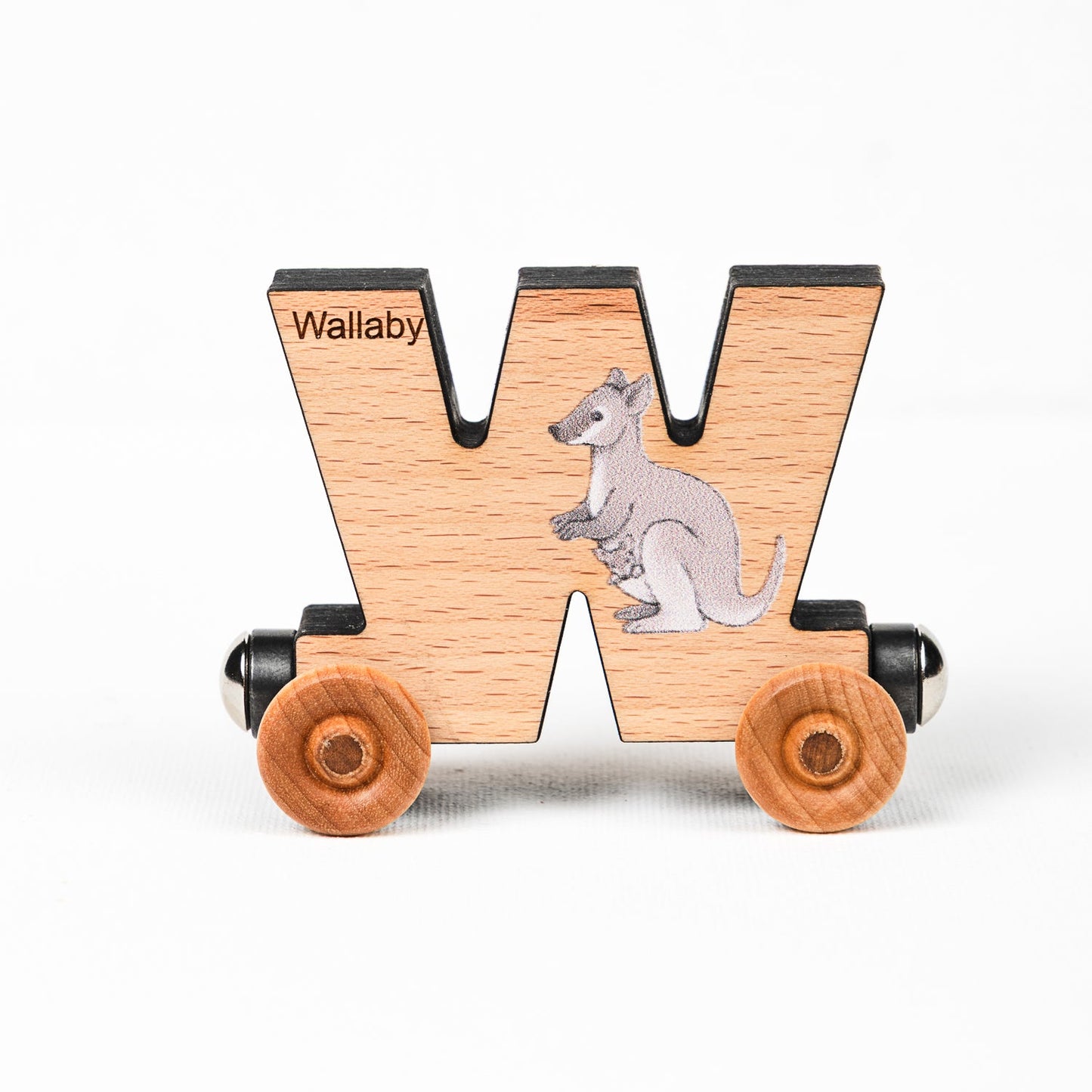 ABCs Magnetic Wooden Train Letters Made in USA for Kids | Made in the USA 🇺🇸