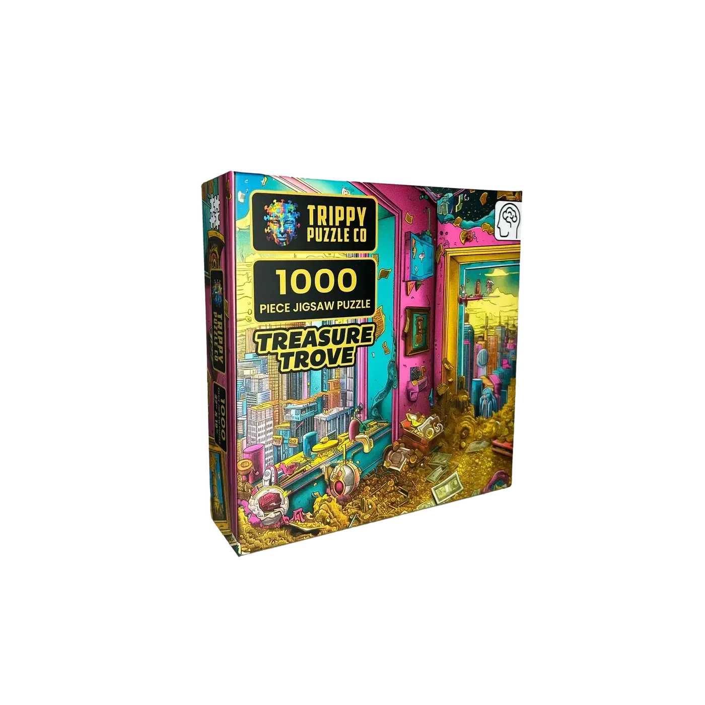 Treasure Trove 1000 Piece Jigsaw Puzzle Trippy