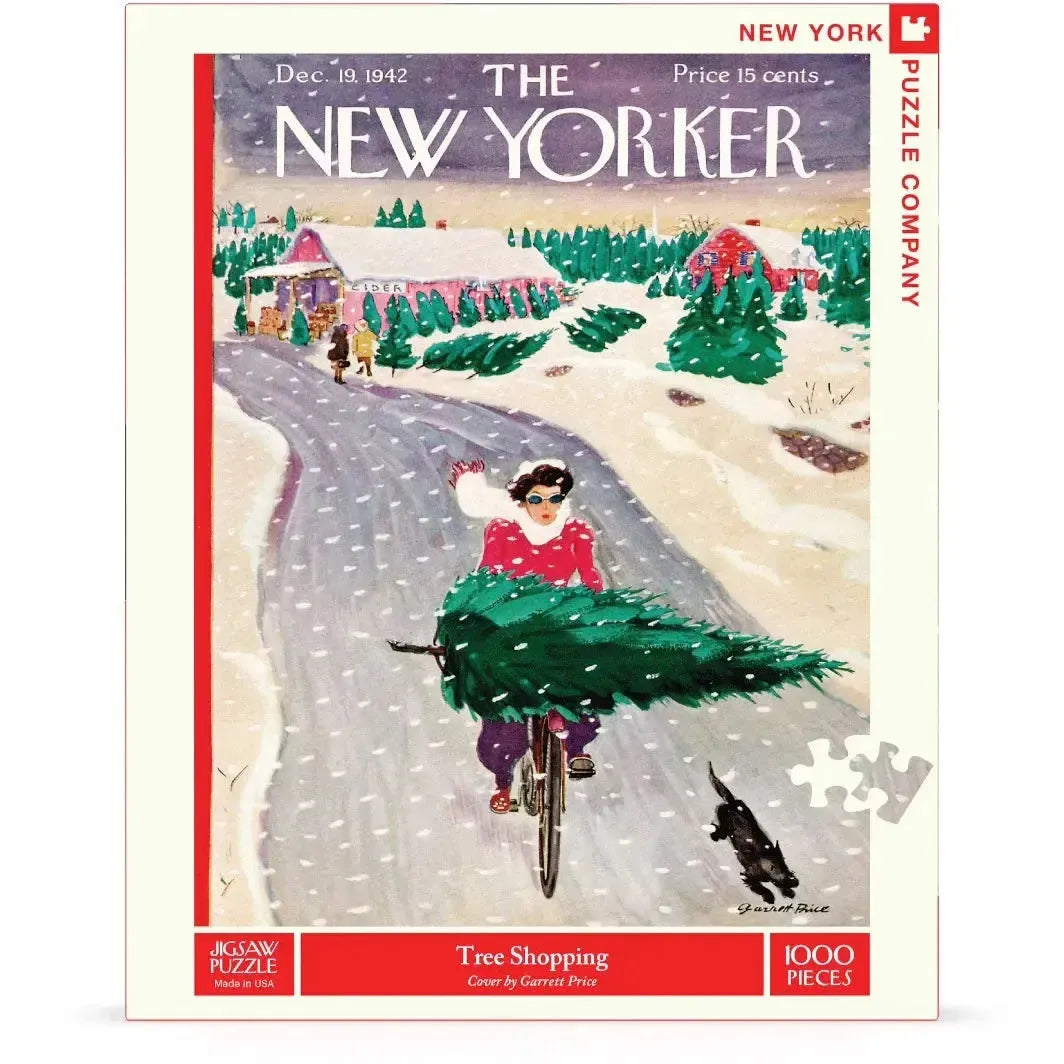 Tree Shopping 1000 Piece Jigsaw Puzzle NYPC