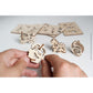 Tribik Fidgets Set of 4 3D Wood Model Kit UGEARS