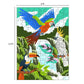 Tropical Birds 99 Piece Mini Jigsaw Puzzle Puzzledly