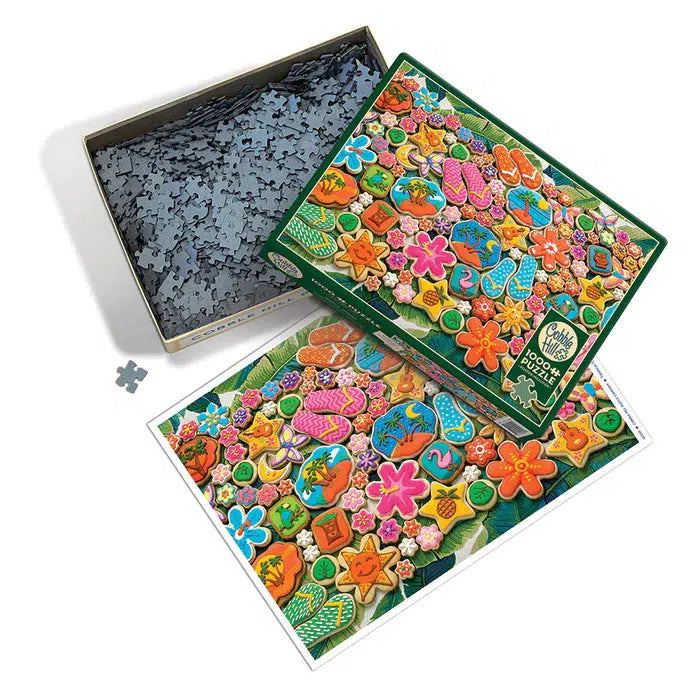 Tropical Cookies 1000 Piece Jigsaw Puzzle Cobble Hill