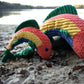 Raucous Rainbow Trout Knottie® Plush Dog Toy