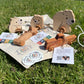 Montessori Educational Blue Wooden Pickup Truck for Toddlers 1–3 | Eco-Friendly Maple Wood Toy | Made in the USA 🇺🇸