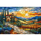 Tuscan Dreams 1000 Piece Jigsaw Puzzle Trippy