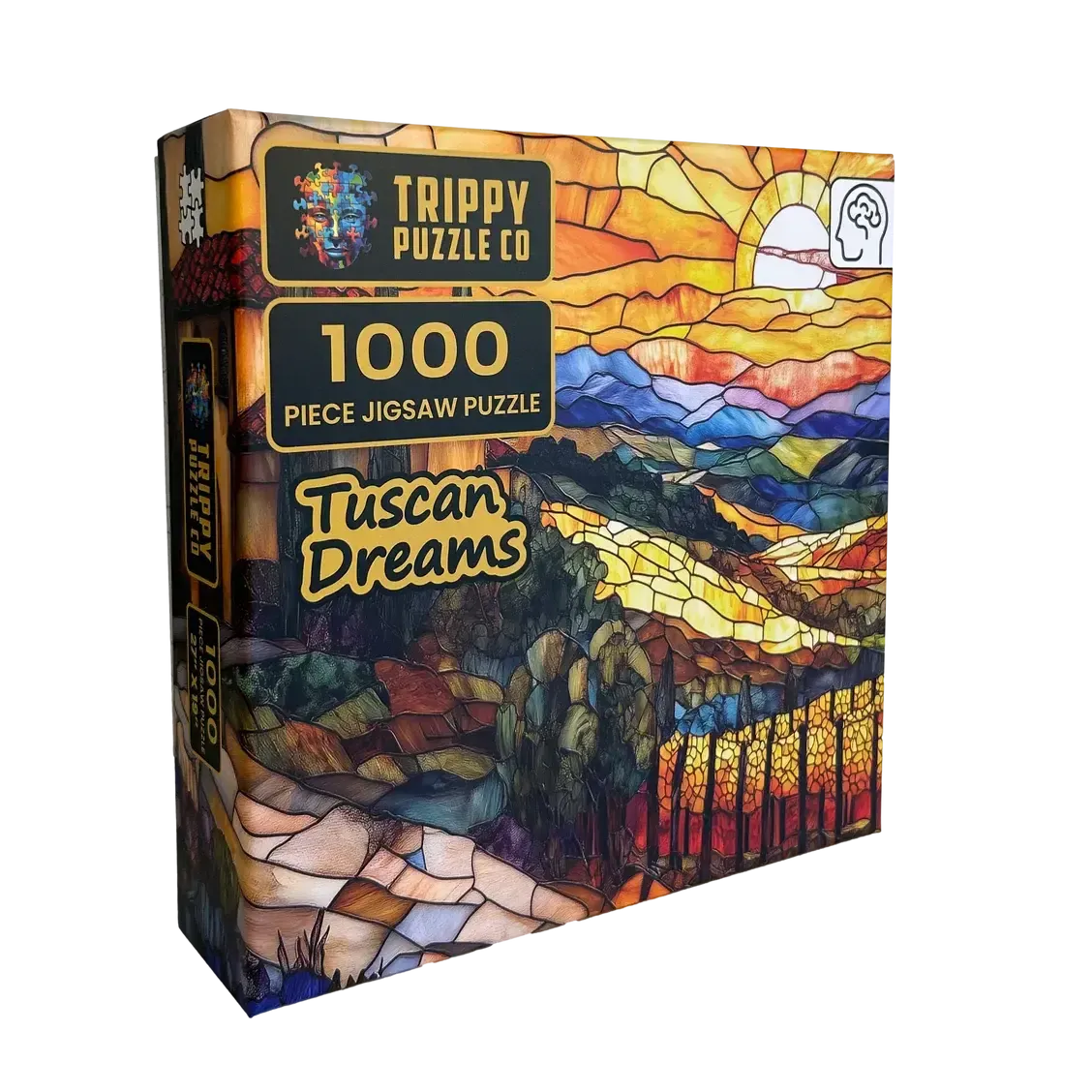Tuscan Dreams 1000 Piece Jigsaw Puzzle Trippy