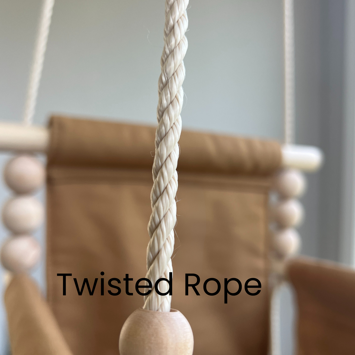 Indoor High Back Baby & Toddler Swing-Black Buffalo Check