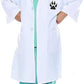Underwraps Kid'S Children'S Veterinarian Lab Coat And Scrubs Costume Set Childrens Costume, Multi, Small