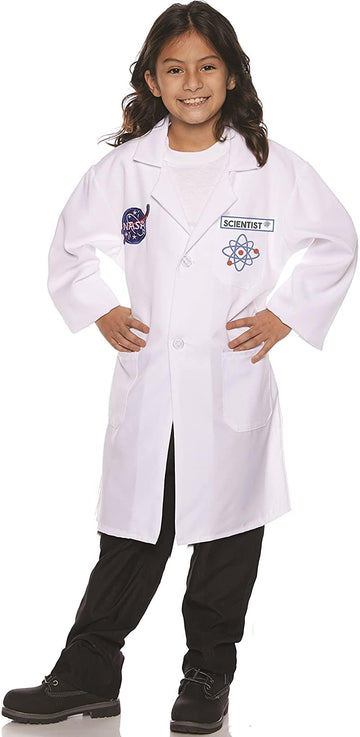 Rocket Scientist Lab Coat Child Costume  Small