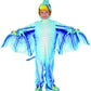 Blue Pterodactyl Printed Child Costume Jumpsuit