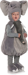 Elephant Plush Belly Babies Toddler Costume | X-Large (4-6)