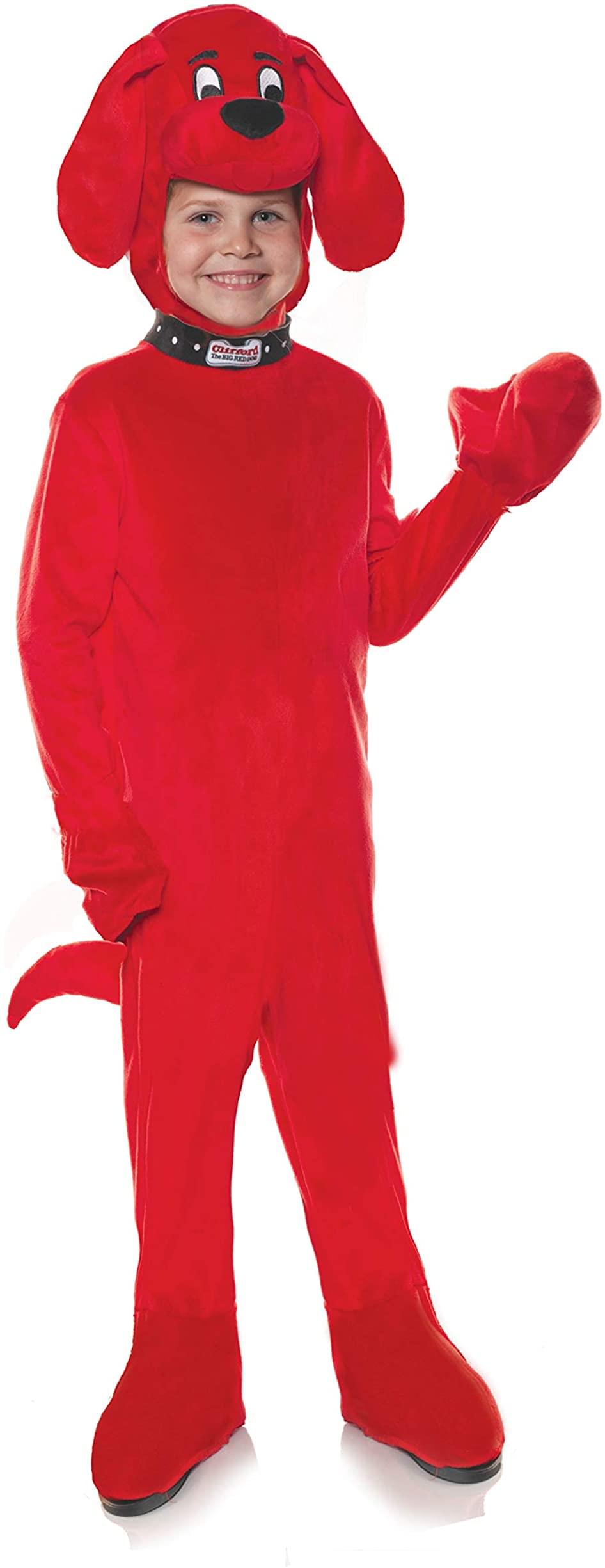Underwraps Baby Children'S Clifford The Big Red Dog Costume Jumpsuit, Small (4-6)