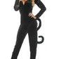 Women'S Black Cat Jumpsuit Costume S