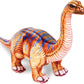 Real Planet Apatosaurus Brown 21.5 Inch Realistic Soft Plush