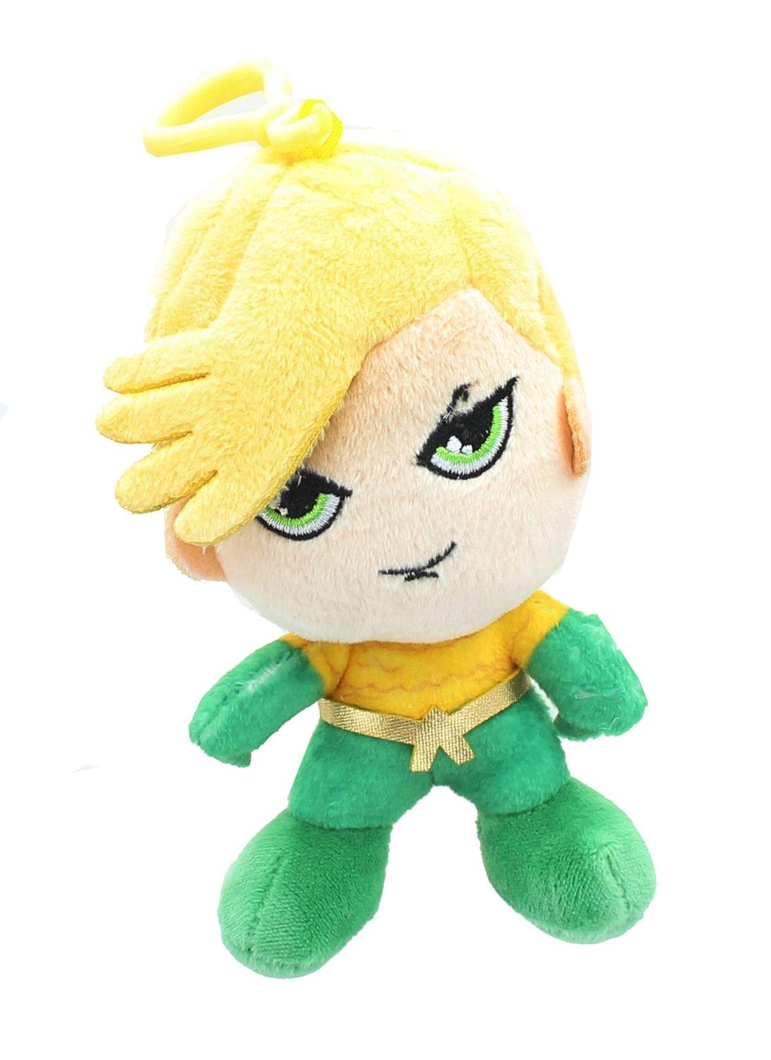 Dc Comics Heroez Clipz 4 Inch Collectible Mini Plush - Aquaman