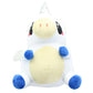 Glitter Galaxy 12-Inch Blue Hair White Unicow Collectible Plush