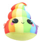 Glitter Galaxy 6-Inch Rainbow Poop Collectible Plush