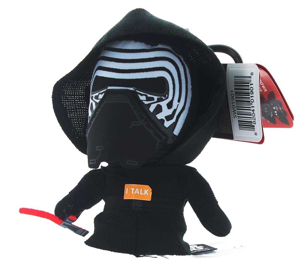 Star Wars 4'' Talking Plush Clip On: Kylo Ren