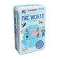 University Games The World Travel Card Game, Blue, One Size, Ages 6+, Model 06132, Perfect for Summer Learning for Kids