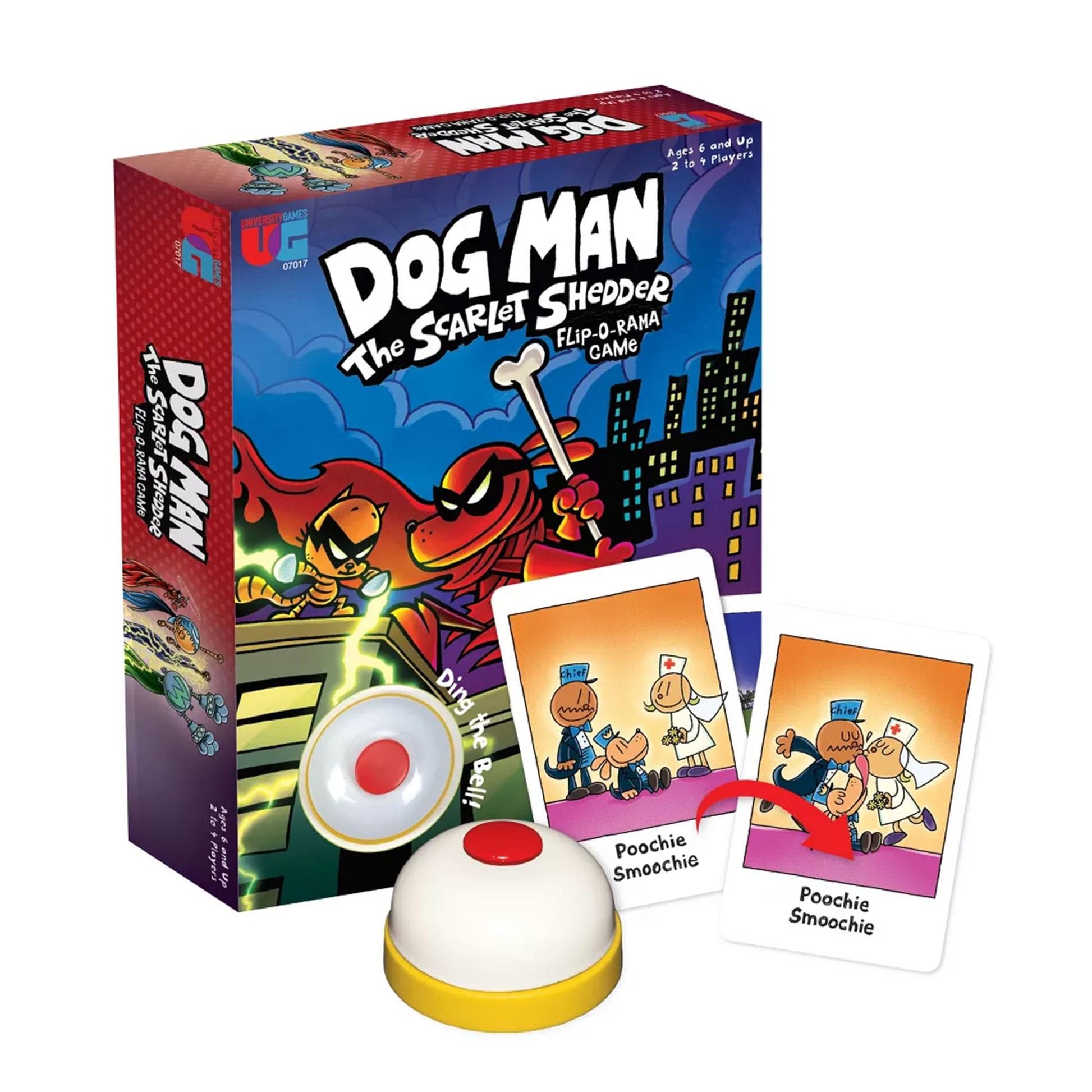 Dog Man Scarlet Sbedder Flip ORama Game