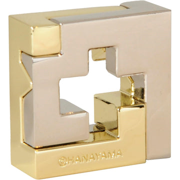 Bepuzzled |Cross Hanayama Cast Metal Brain Teaser Puzzle Level 3 Mensa-Rated Puzzles For Kids And Adults Ages 12 And Up
