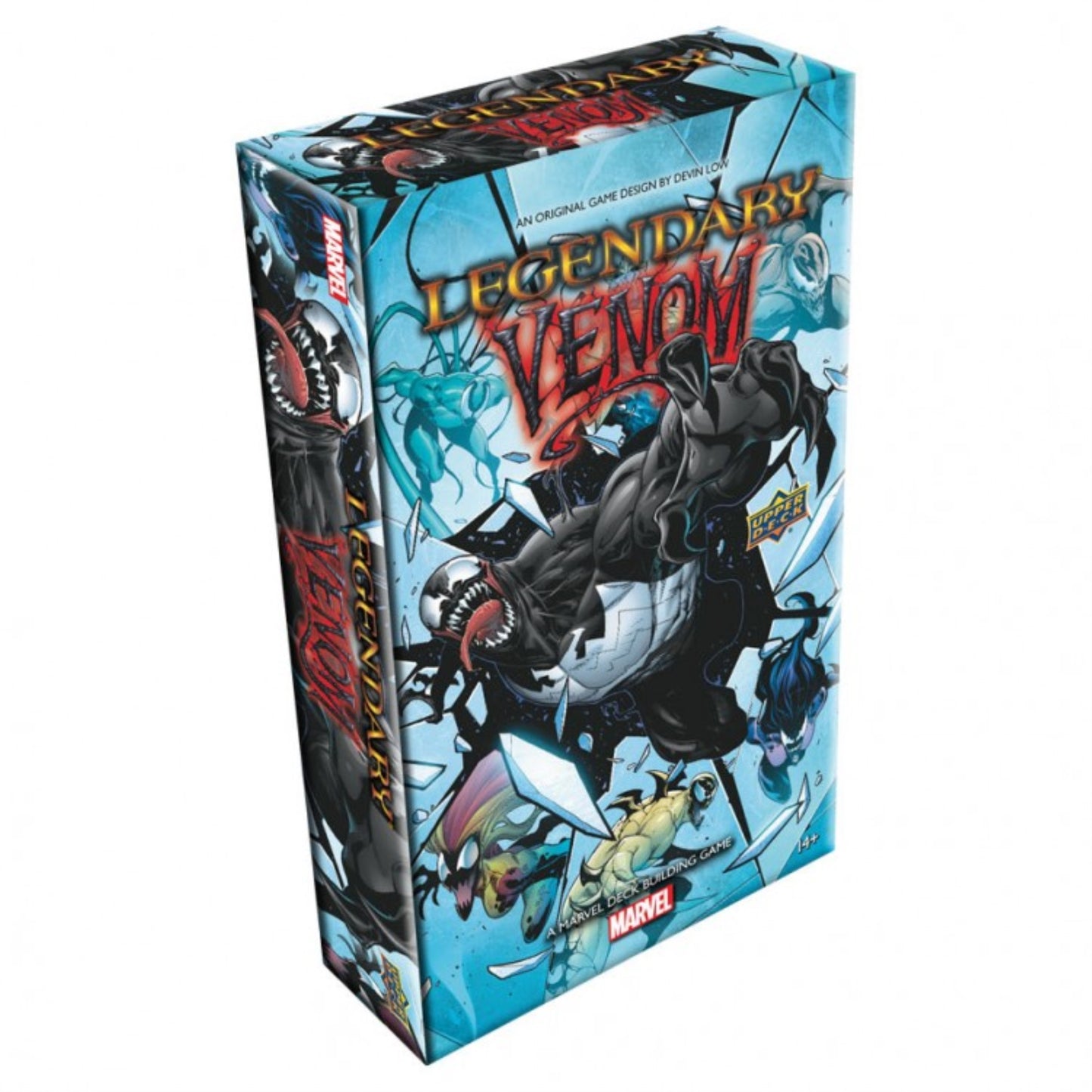Upper Deck Legendary® Marvel Deck Building Game: Venom Expansion, Multi Color, Model 90753, Paper Material