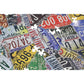 USA License Plates 1000 Piece Shaped Jigsaw Puzzle TDC
