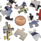 USA License Plates 1000 Piece Shaped Jigsaw Puzzle TDC