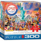 USA Pets Festival 300 Piece Jigsaw Puzzle Eurographics