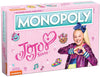 USAOPOLY Monopoly JoJo Siwa Edition Game - Officially Licensed, Pink, Plastic, One Size, Fun for All Ages