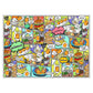 Gudetama “Amazing Egg-Ventures” 1000 Piece Jigsaw Puzzle | Collectible Anime Puzzle Artwork Featuring A Collage Of Sanrio’S Gudetama | Officially-Licensed Gudetama Puzzle & Merchandise