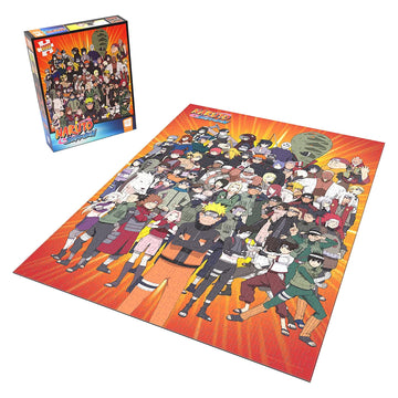 Naruto “Never Forget Your Friends” 1000 Piece Jigsaw Puzzle | Collectible Puzzle Featuring Artwork Of Naruto Uzumaki & Characters From The Anime Show | Officially-Licensed Naruto Merchandise